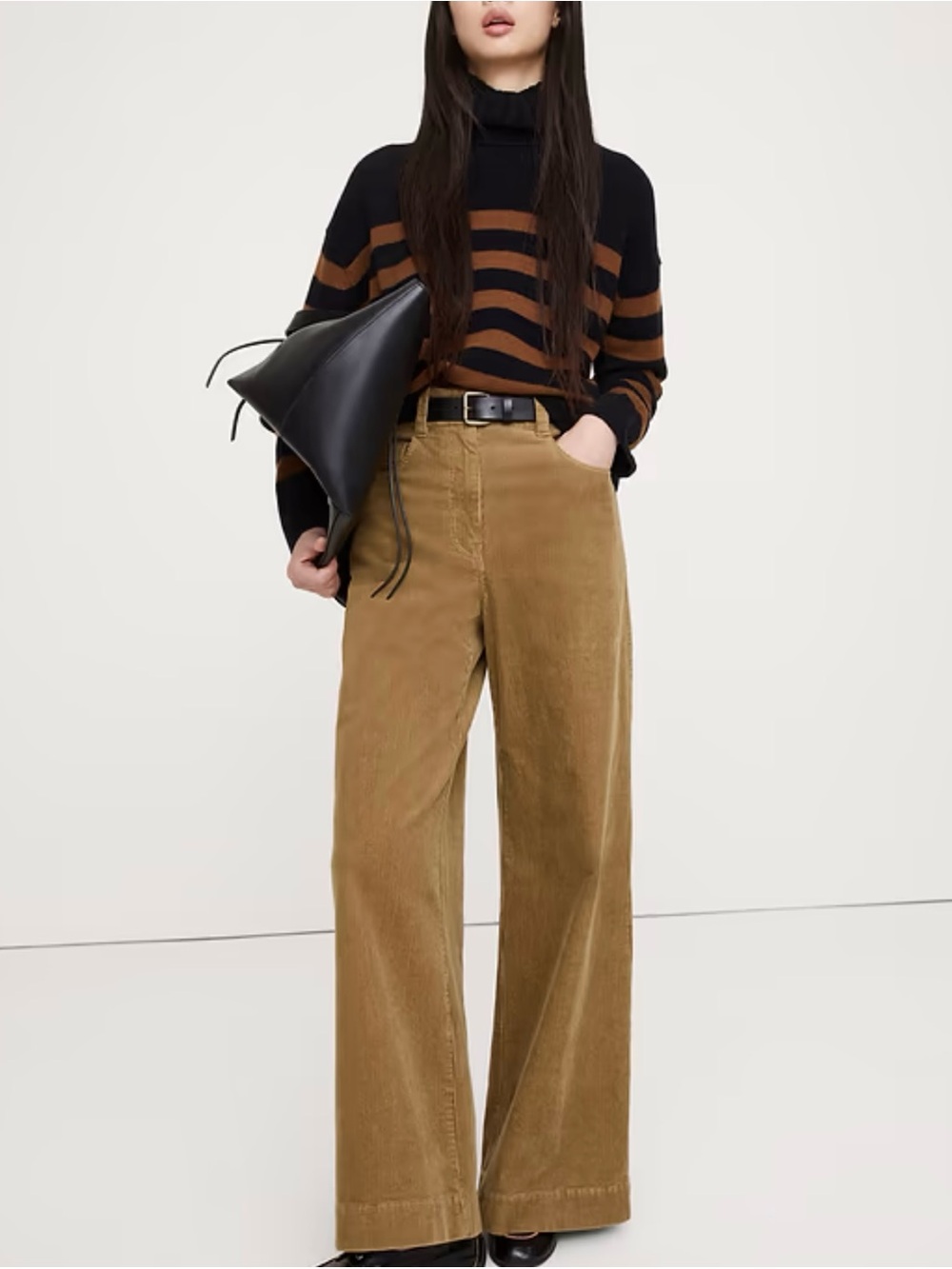 NWT Banana Republic Ultra High Rise Wide Leg Corduroy Pant